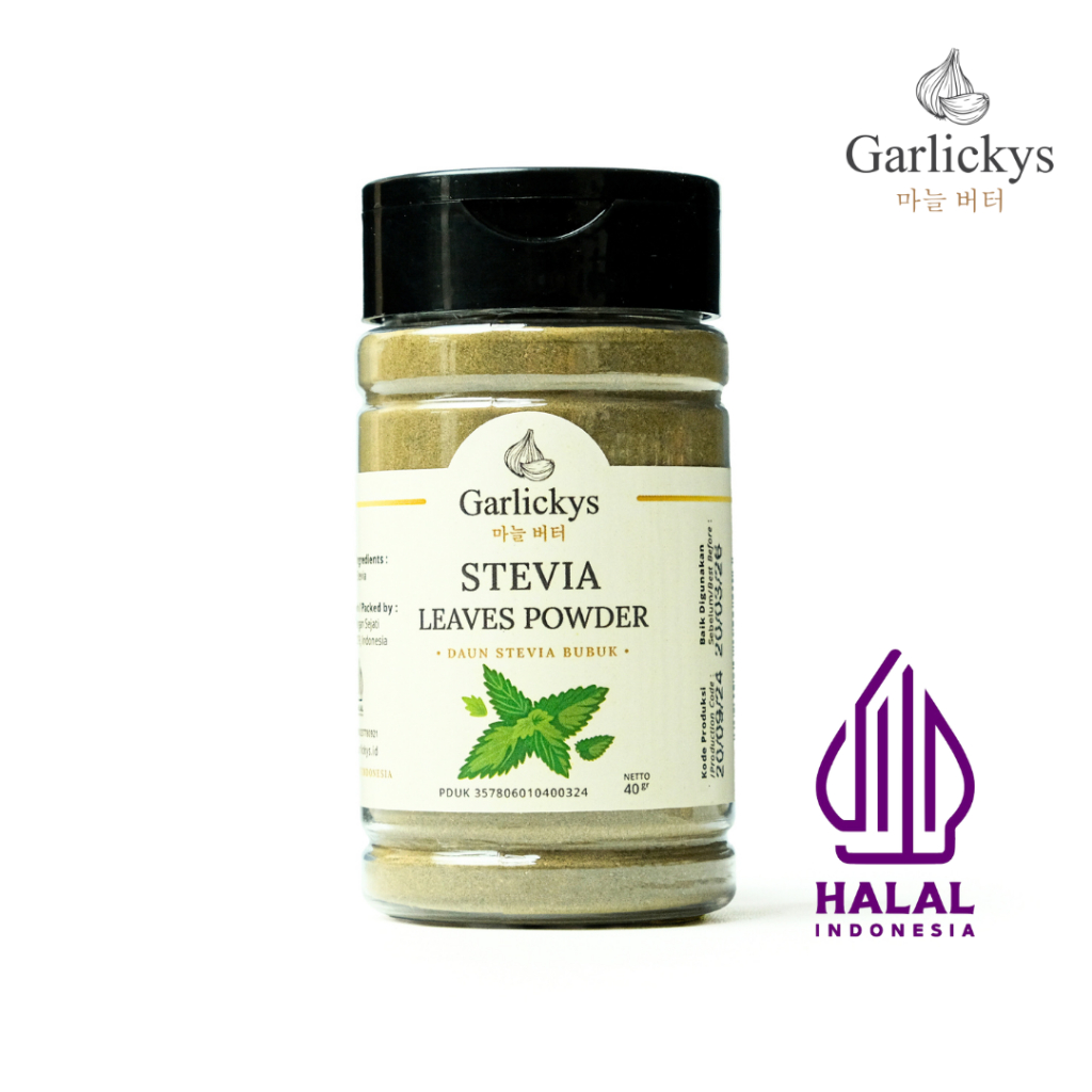 

GARLICKYS Daun Stevia Bubuk Powder Cair Kering