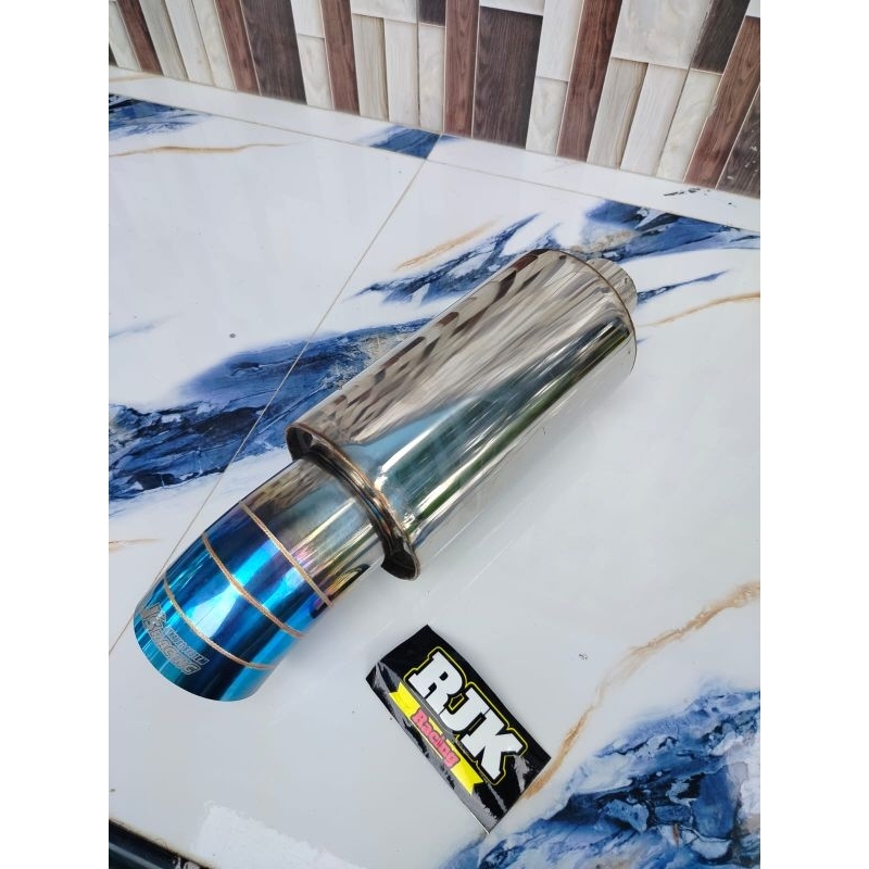 knalpot mobil Js Racing bass kering