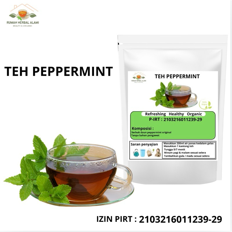 

TEH DAUN MINT (Peppermint )isi 20&30pcs Tea