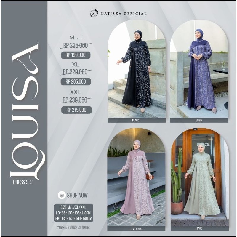 LOUISA DRESS  LATISZA OFFICIAL