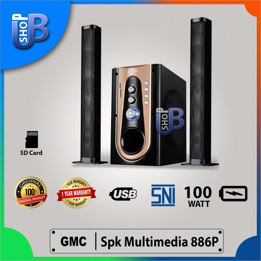 Speaker Multimedia GMC 886P Bluetooth