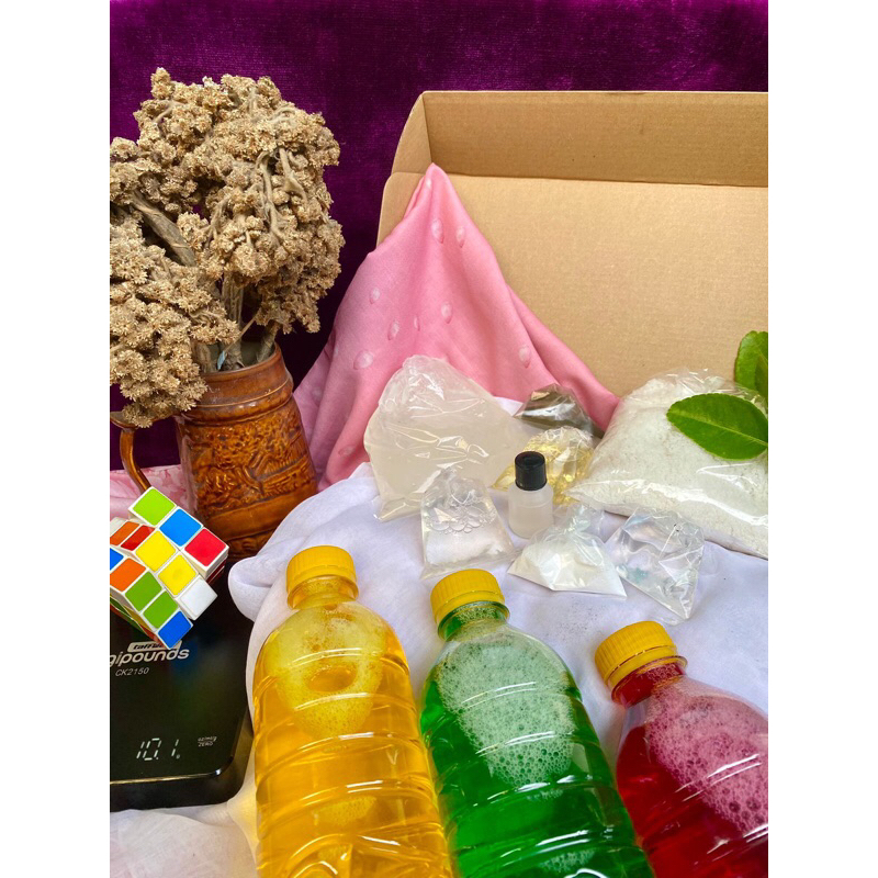 Paket DIY sabun cuci tangan cair antiseptic 5liter