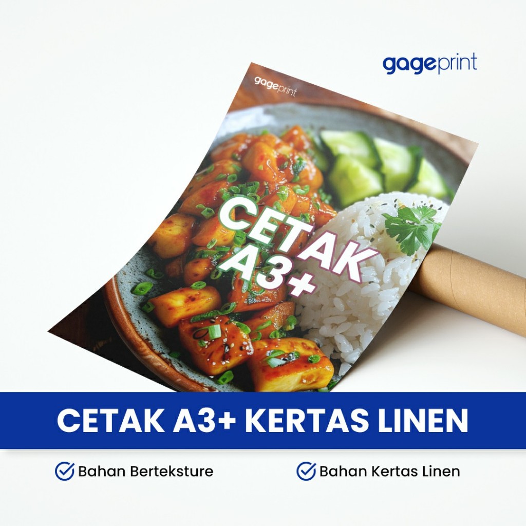 

Print A3+ | Cetak A3+ MURAH | Linen | 1 Sisi / 2 Sisi