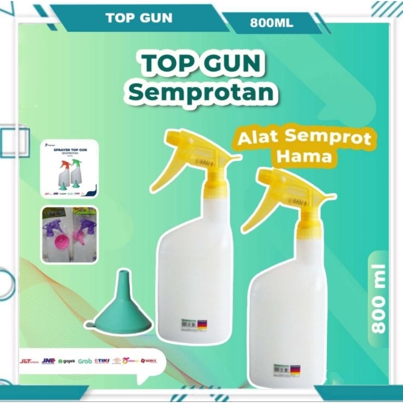 Top Gun kapasitas 800ml Sprayer Semprotan Sprayer Serba guna Semprotan Burung Semprotan Tanaman