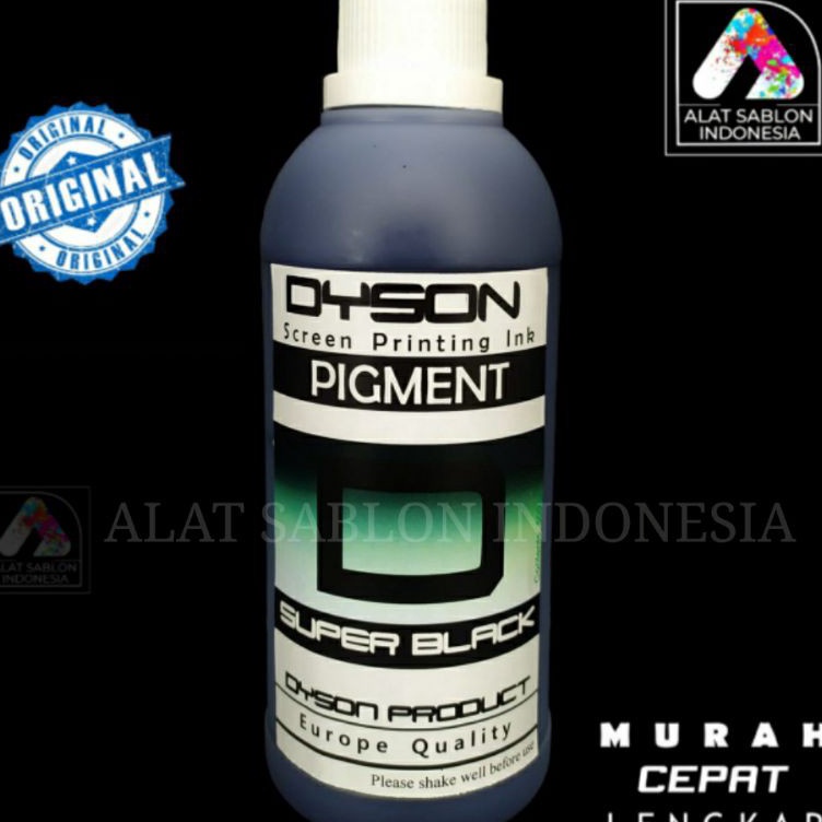 

KODE I75U BIANG WARNA SABLON HITAM PIGMEN BLACK DYSON 5GR