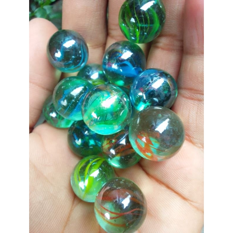 100 Pcs Kelereng Mata Kucing