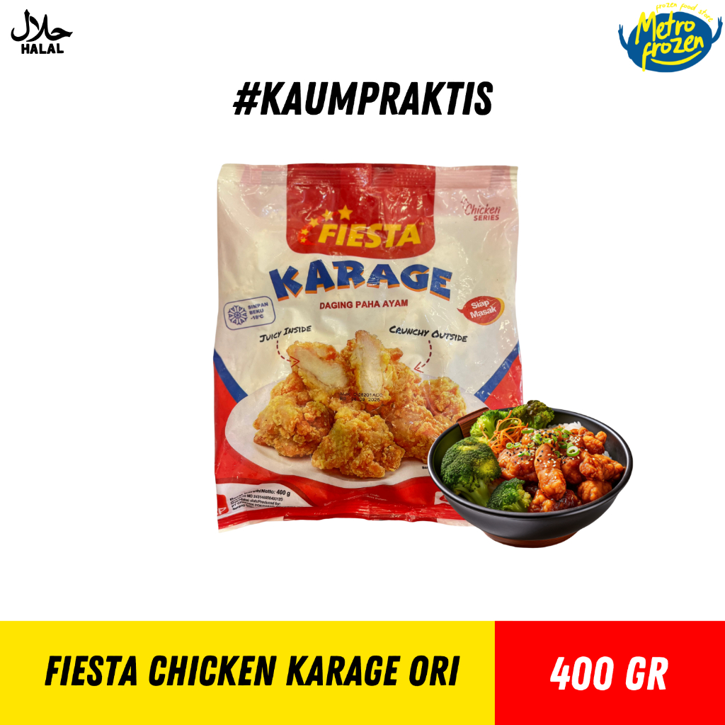 

FIESTA Chicken Karage ori 400gr