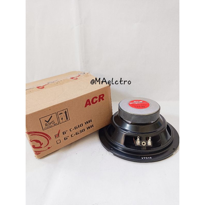 SPEAKER 6 INCH ACR C-610-WH / speaker 6" ACR C-610-WH / SPEAKER ACR