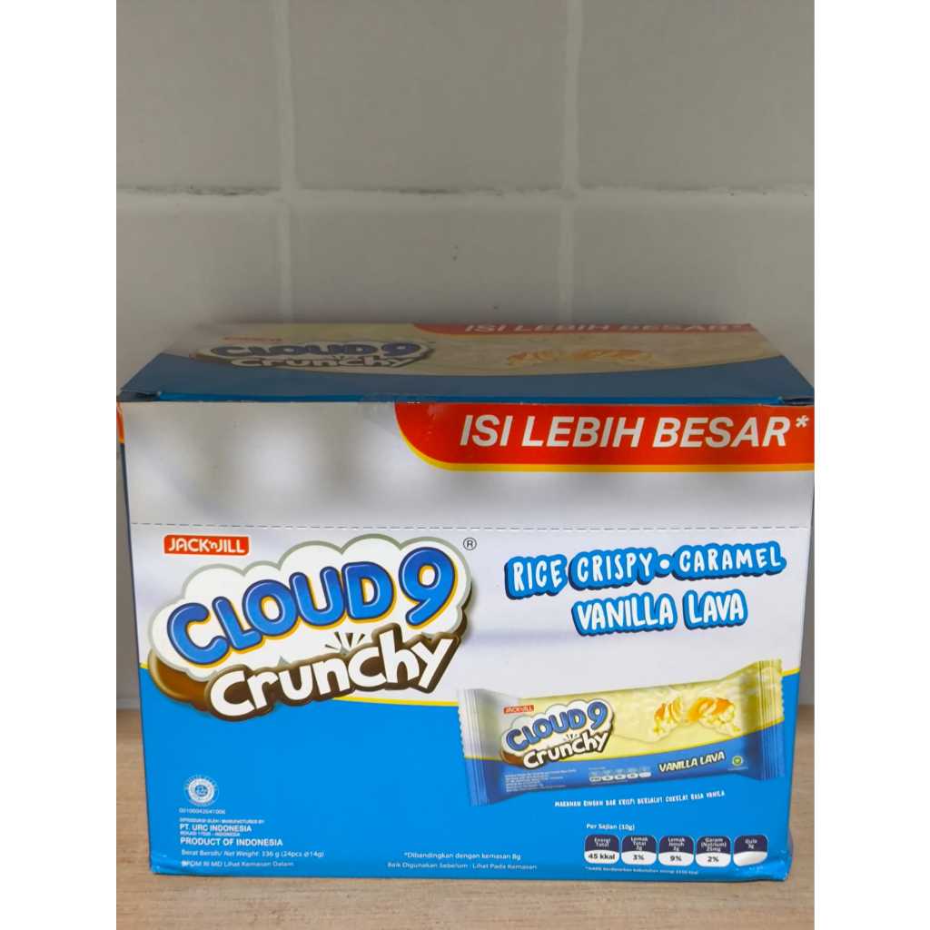 

CLOUD9 CRUNCHY VANILA LAVA - 1PACK ISI 24PCS