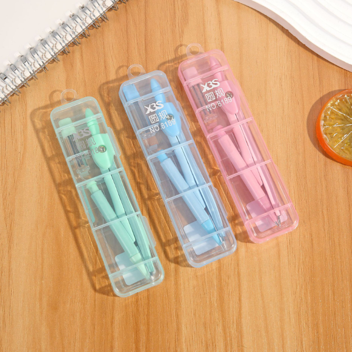 

Jangka Besi Warna Plus isi Pensil / Set Jangka Besi Alat Sekolah