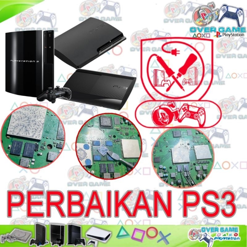 OG PS3 SLIM PS3 FAT PS3 SUPER SLIM PERBAIKAN
