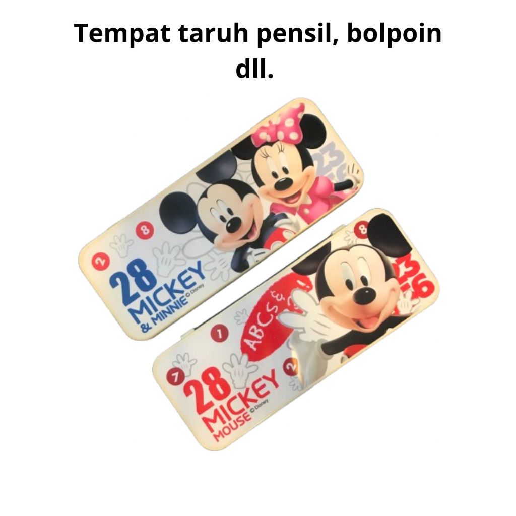 

KOTAK PENSIL MICKEY MOUSE SET 1 SUSUN