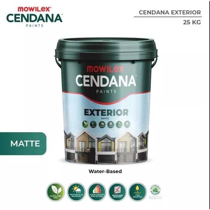Mowilex Cendana Exterior Paint Cat Dinding Eksterior - 25 Kg