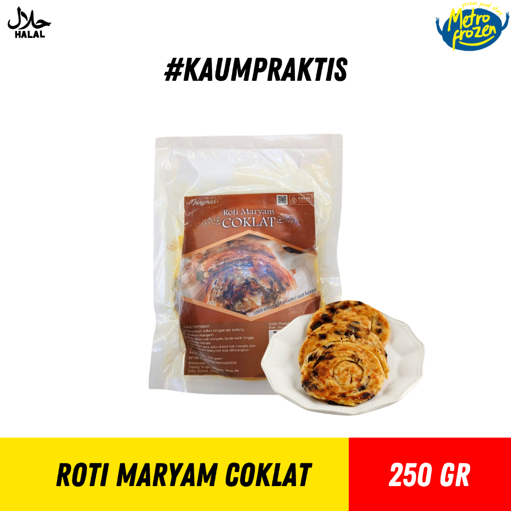 

MAS BROW Roti maryam coklat// Roti maryam rasa coklat// Lempeng Arab rasa coklat