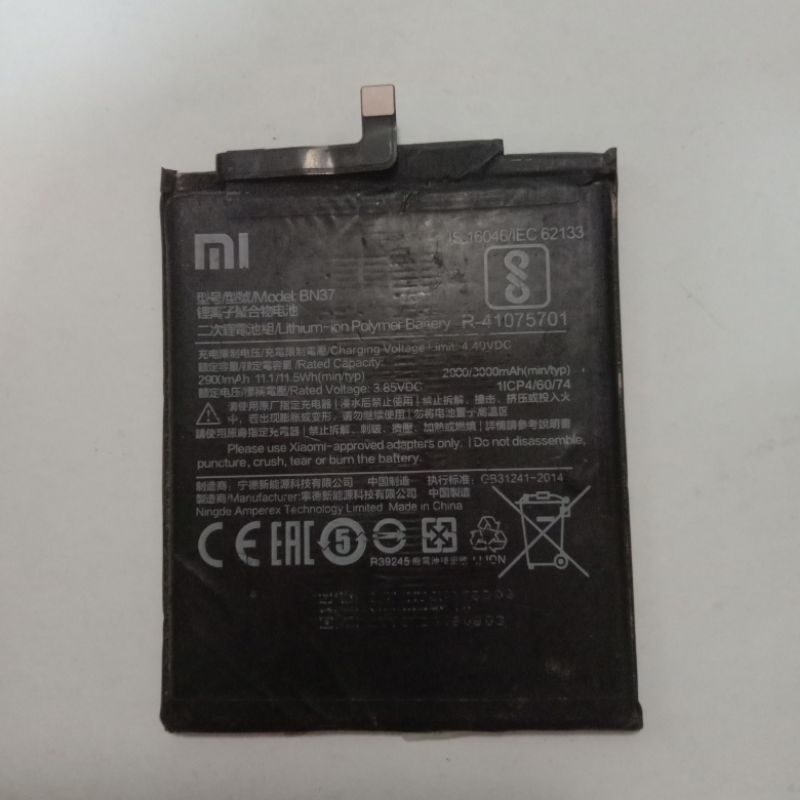 BATRAI REDMI 6A NORMAL