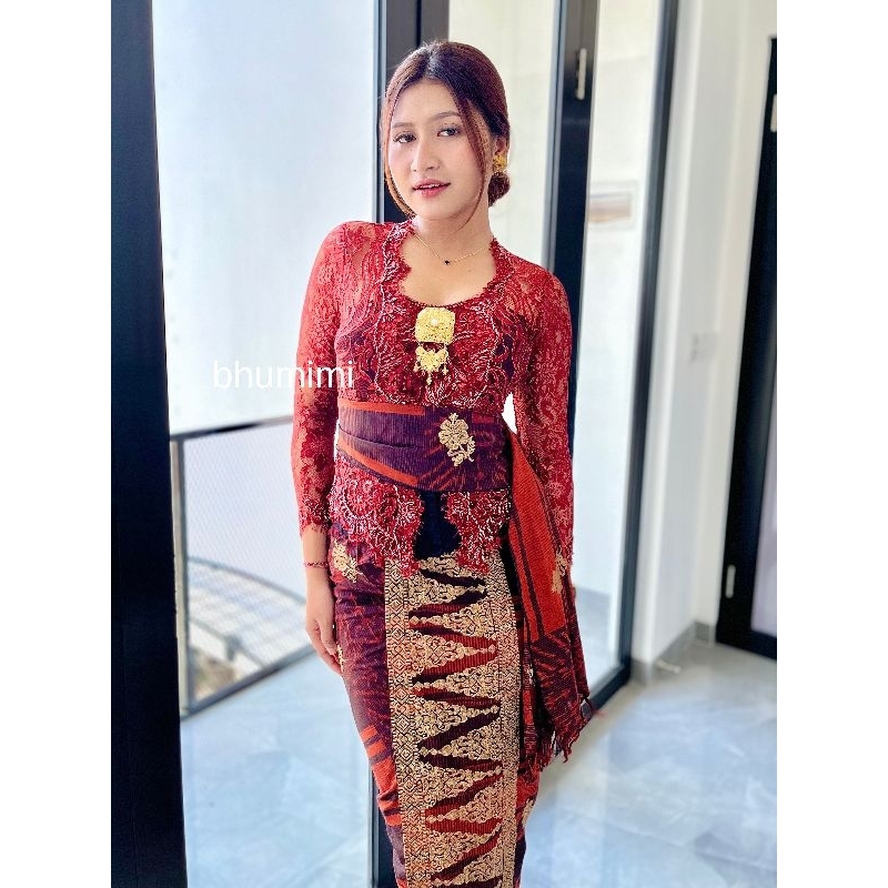 kebaya semi perancis payet / kebaya bali/ kebaya payet