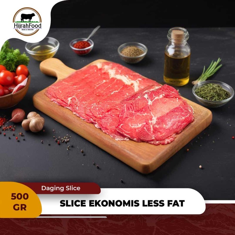 

Hijrahfood Daging Slice Sukiyaki Ekonomis Shabu / Yakiniku