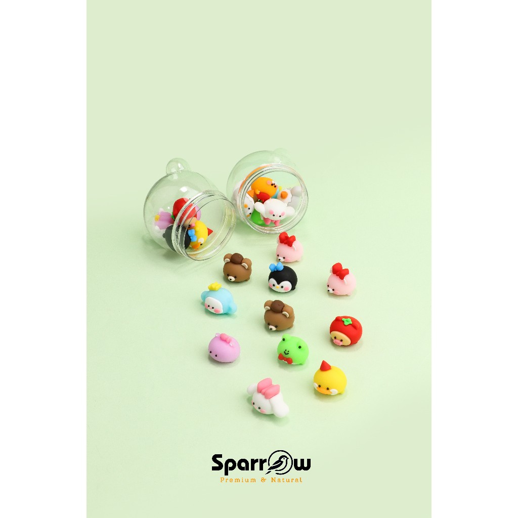 

SPARROW Penghapus / Eraser / Karakter Lucu Cantik ANIMALS (7476)
