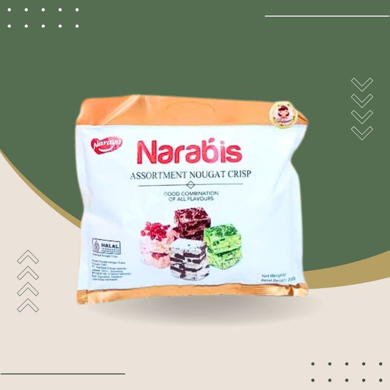 

Naraya Narabis assortment nougat 200gr