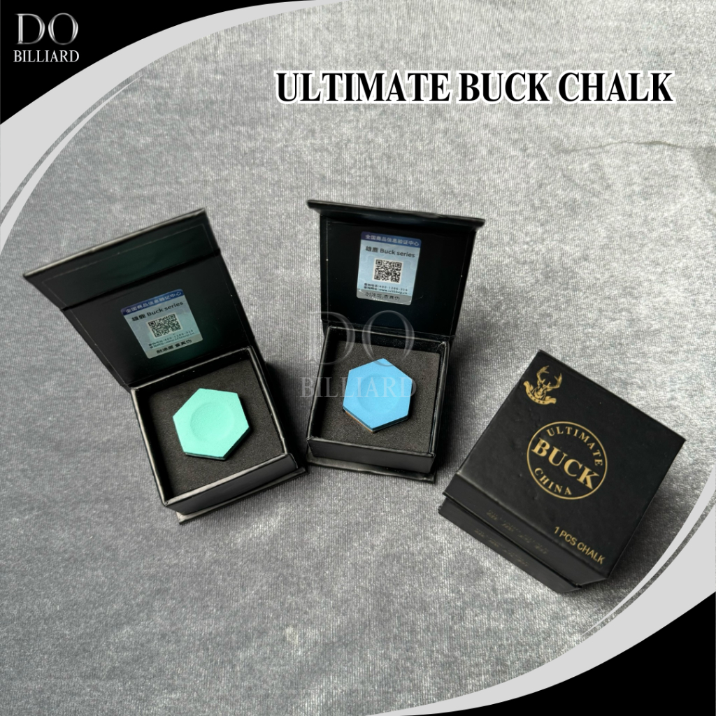 Ultimate Buck Chalk / Kapur Billiard Premium Buck