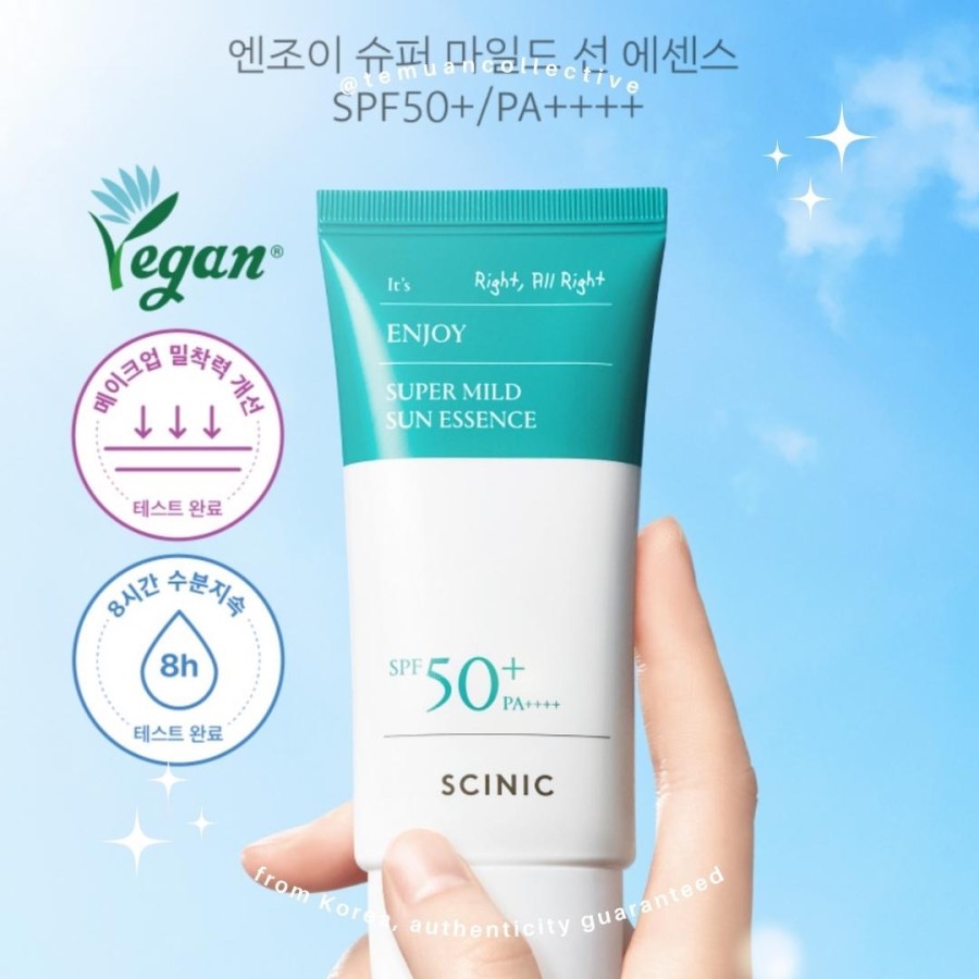 SCINIC Enjoy Super Mild Sun Essence / Face SunBlock / Facial SunScreen