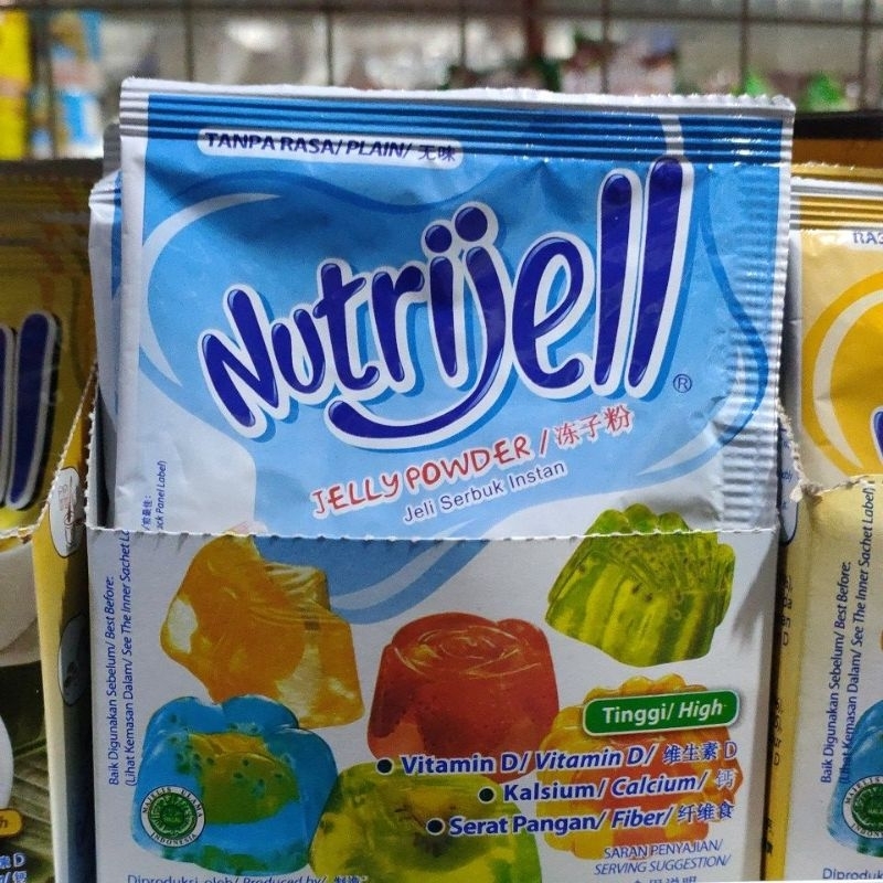 

Nutrijell Plain (Tanpa Rasa) Kemasan 15gr