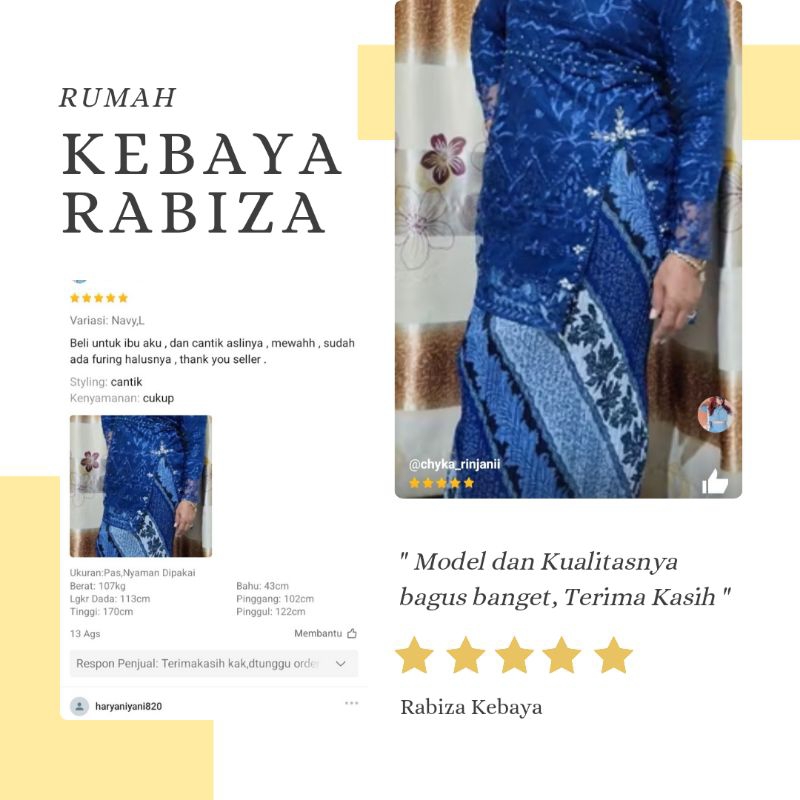 TERLARIS Setelan Kebaya Brokat Modern Tunik Belah Payet Mewah Kekinian Terbaru Tile Pesta Seragam