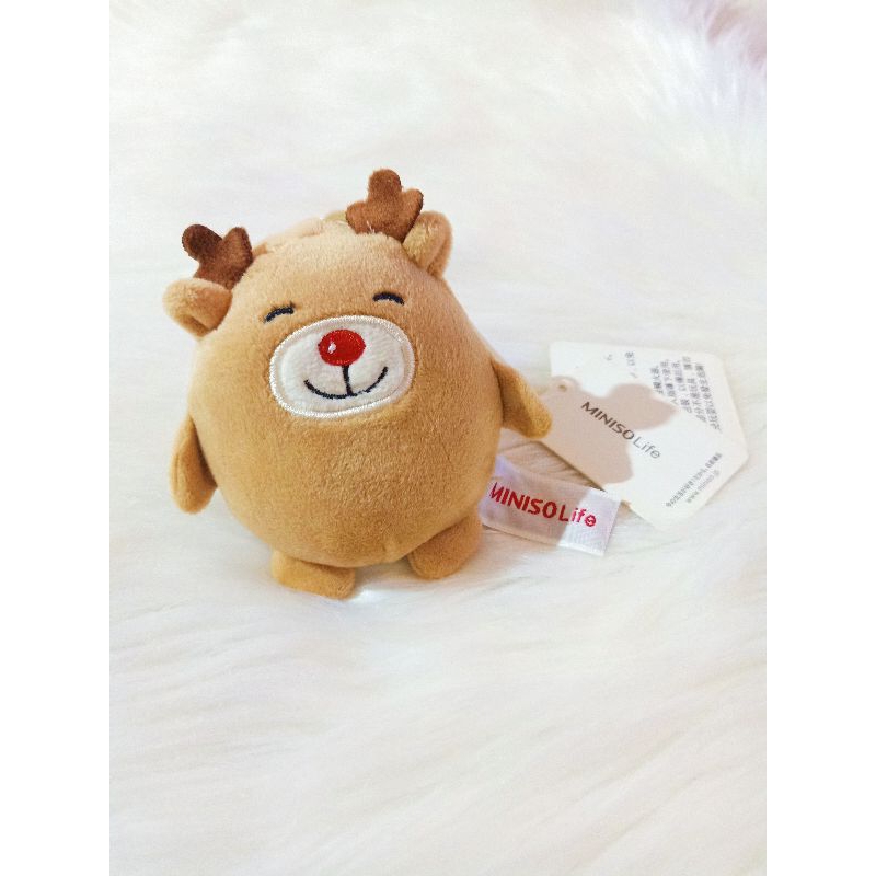 Gantungan Kunci Miniso Karakter Boneka Rusa Australia ORI New Tag Miniso