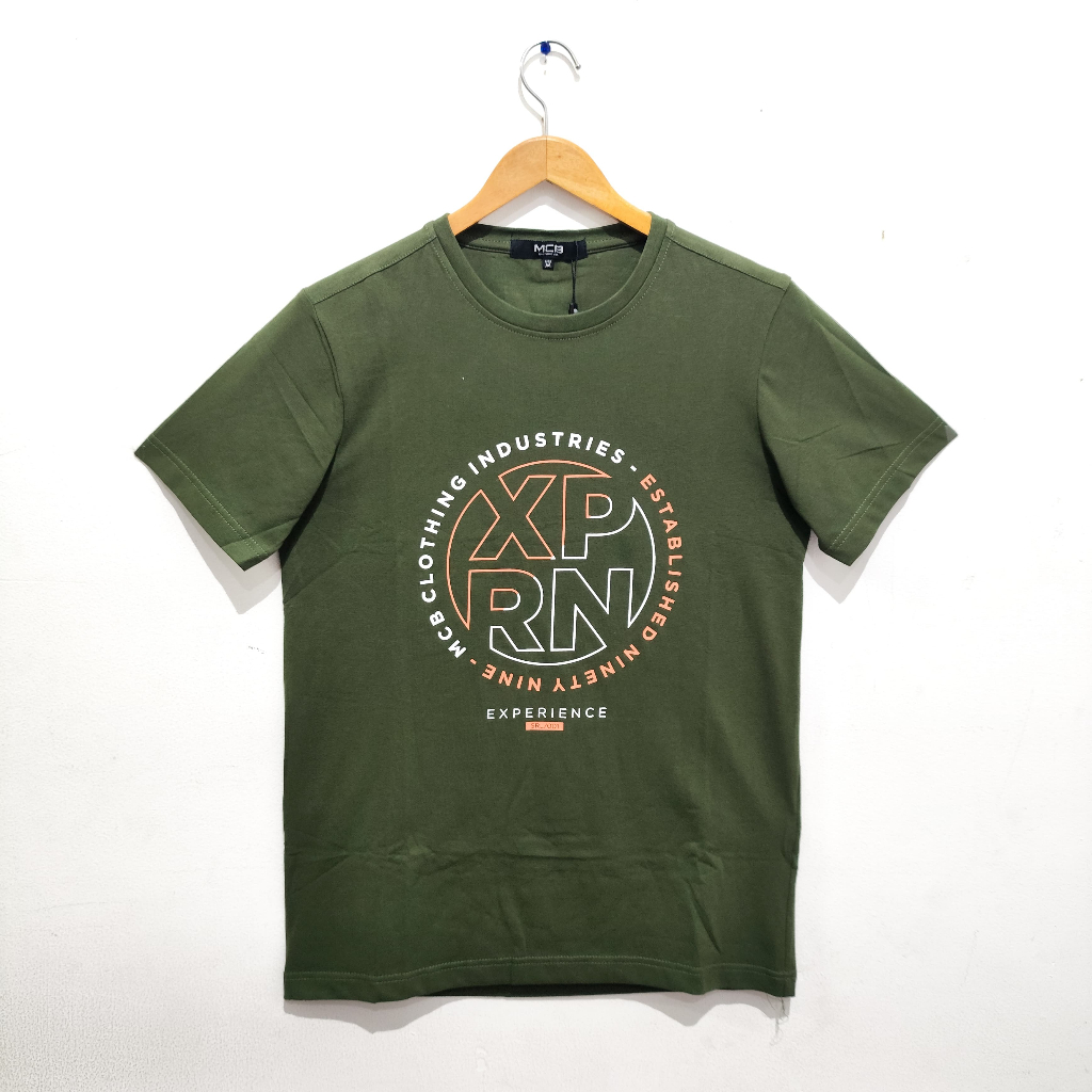 MCB T-Shirt Kaos Oblong Pria Army XPRN Rounded Lengan Pendek MBOD 0106033