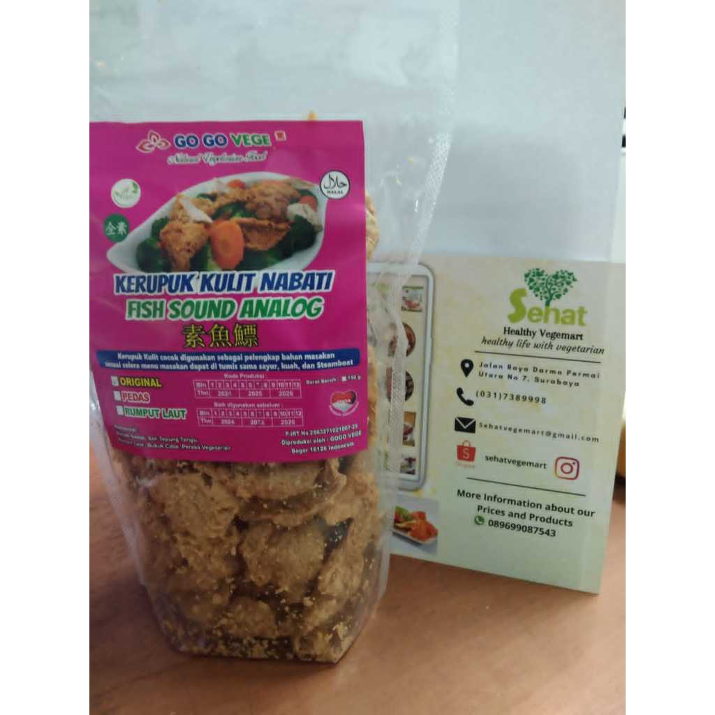 

Go Go Vege FISH SOUND V 150G