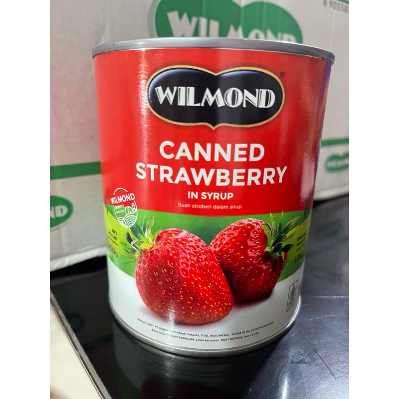 

WILMOND Can Strawberry in Syrup 825g - Buah Strawberry Dalam Sirup