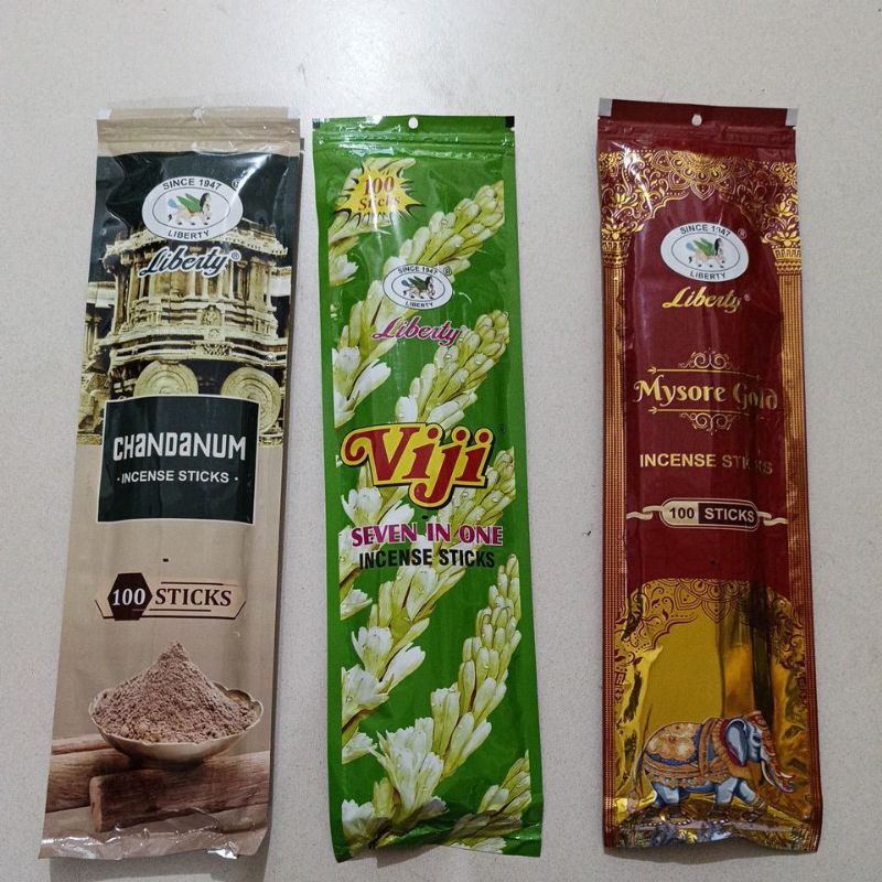 Dupa / Hio Wangi Merek Liberty (Isi 100 Sticks / Bks)