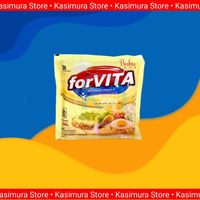 

FORVITA MARGARINE/MENTEGA KEMASAN 200GR