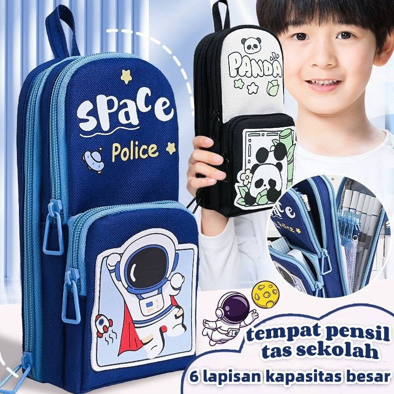 

ART S9X Berkualitas Tinggi Tempat Pensil Anak 3D 6 Lapis Besar Kapasitas Tahan Air Kartun Karakter Kreatif Tempat Pensil Tas Sekola LakilakiPerempuan