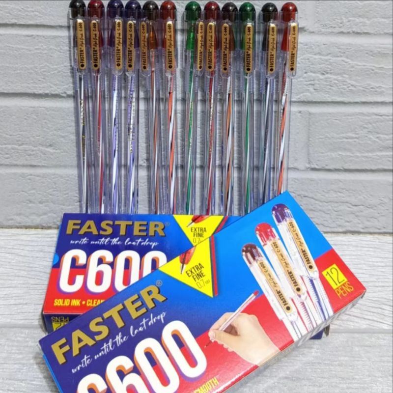 

pulpen faster C600(isi12pcs)