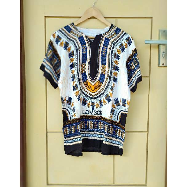 KODE R18B BAJU DASHIKI  BAJU ETNIK LOMBOK
