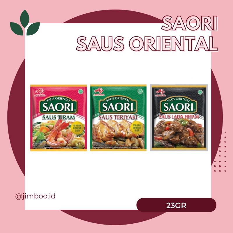 

Jimbaran | Saori Saus Tiram Oriental 23gr