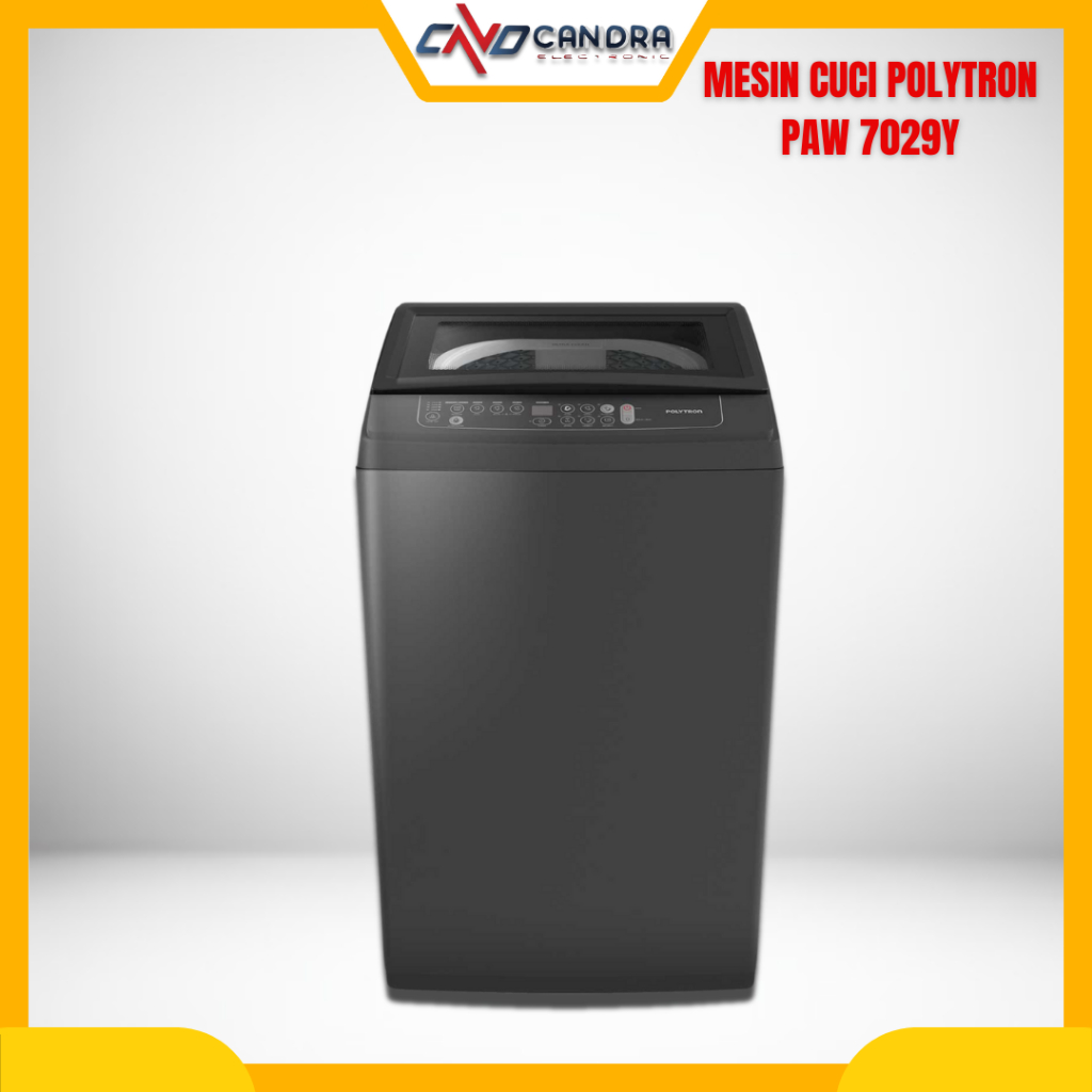 Mesin Cuci POLYTRON 1 Tabung 7KG PAW 7029Y