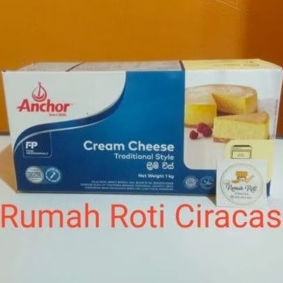 

CREAM CHEESE ANCHOR 1KG KRIM CHESSE 1 KG KEJU NEW ZEALAND