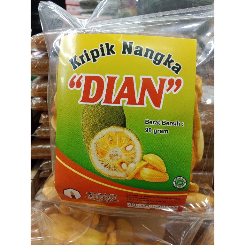 

Kripik Buah Nangka berat 90 gr