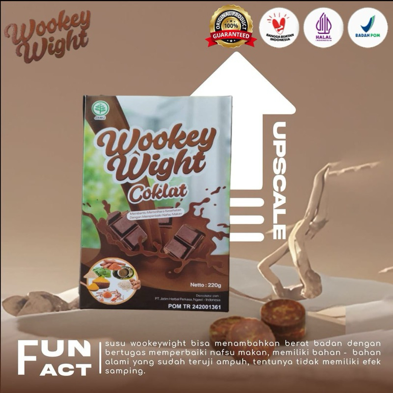 

Wookey Wight RASA COKLAT - Susu Bernutrisi Penambah Berat Badan Dan Penggemuk Original Penambah Nafsu Makan Alami Original
