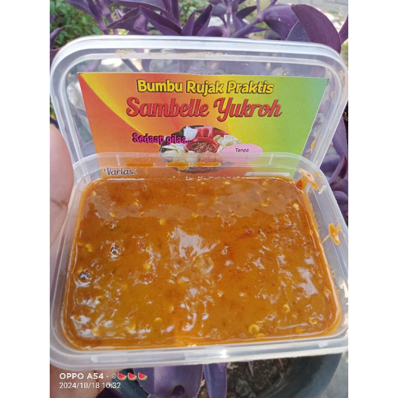 

bumbu rujak petis khas Paciran 260gram(baca deskripsi)
