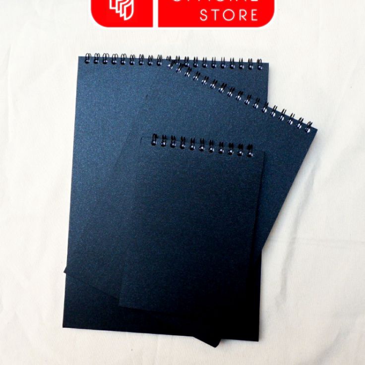 

DISKON BOMBASTIS Watercolor Sketch Book Ring Spiral 25GSM A5 A6 B5 cover hitam