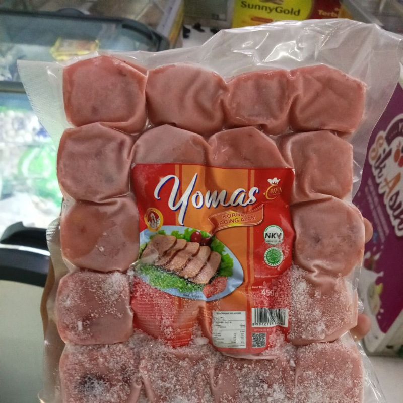

Yomas korner Ayam coin 450gr