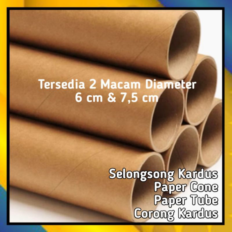 

Selongsong/ Corong Kardus/ Paper Tube/ Paper Cone