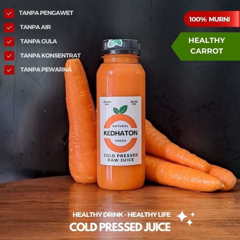 

Healthy Carrot - Cold Pressed Jus - Murni