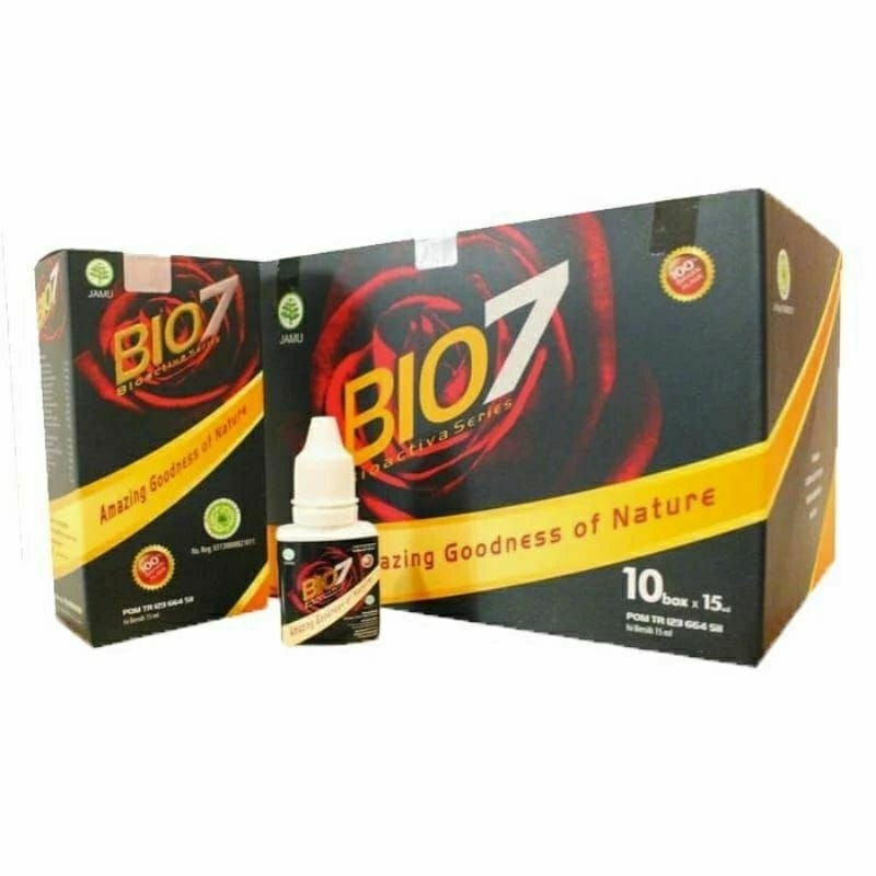 BIO7 BIO SEVEN BIO 7, JAMU TETES HERBAL ORIGINAL 15ML