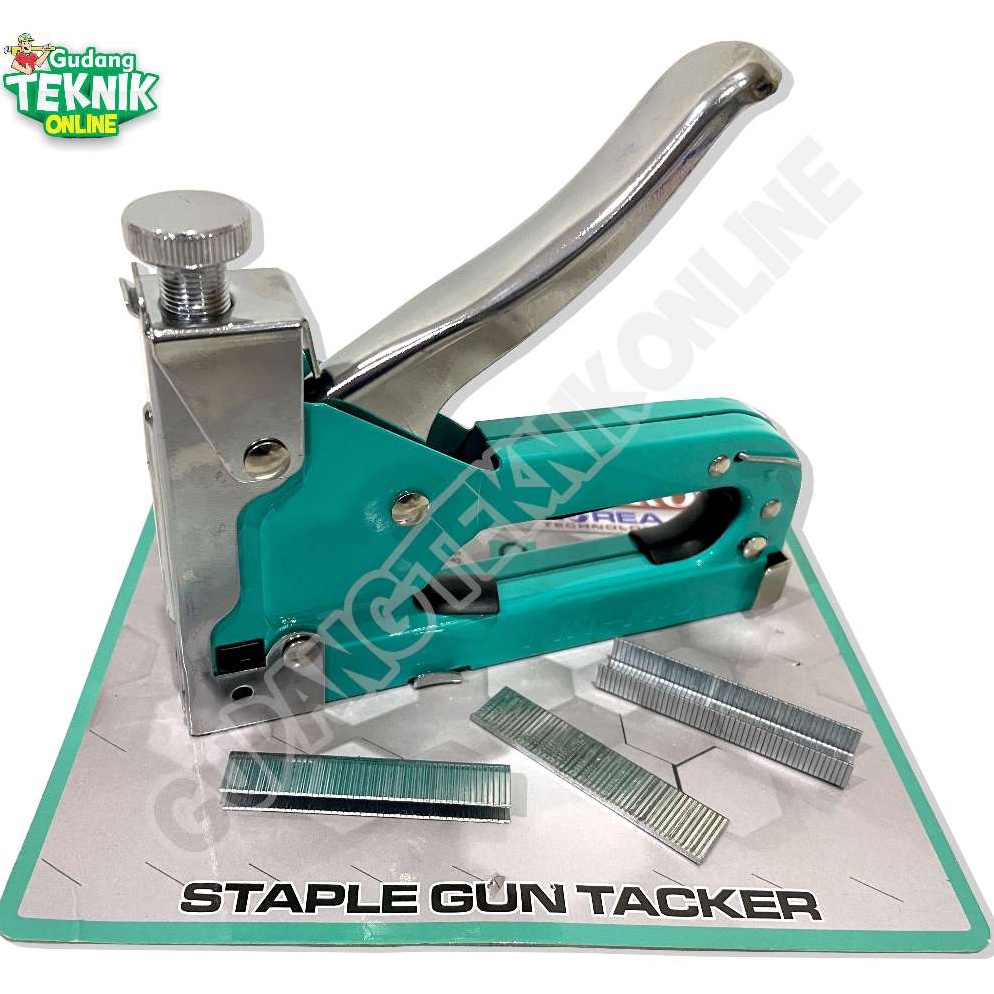 

ART K2Z6 Staples Gun Manual 3in1 NRT PRO Staples Tembak Hekter U Lurus I Tracker Stapler Setaples Manual jok NRT PRO