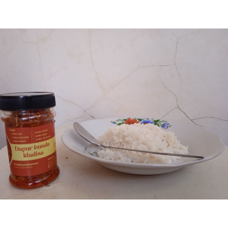 

sambal teri kacang by dapur bunda khalisa ukuran botol 150ml