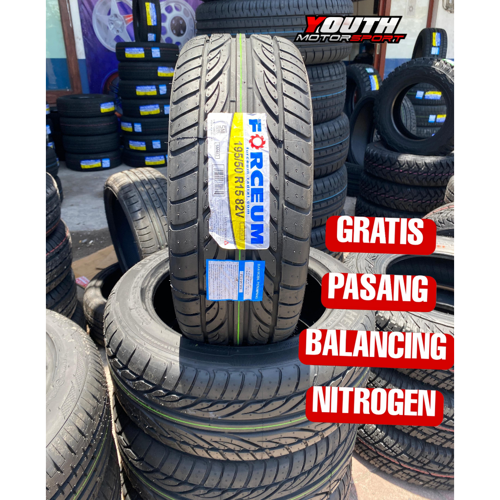 JUAL BAN BERKWALITAS 195 50 R15 FORCEUM HENA